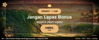 Bonus Selamat Datang Melimpah